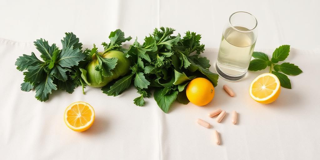 Fresh whole foods and supplement capsules